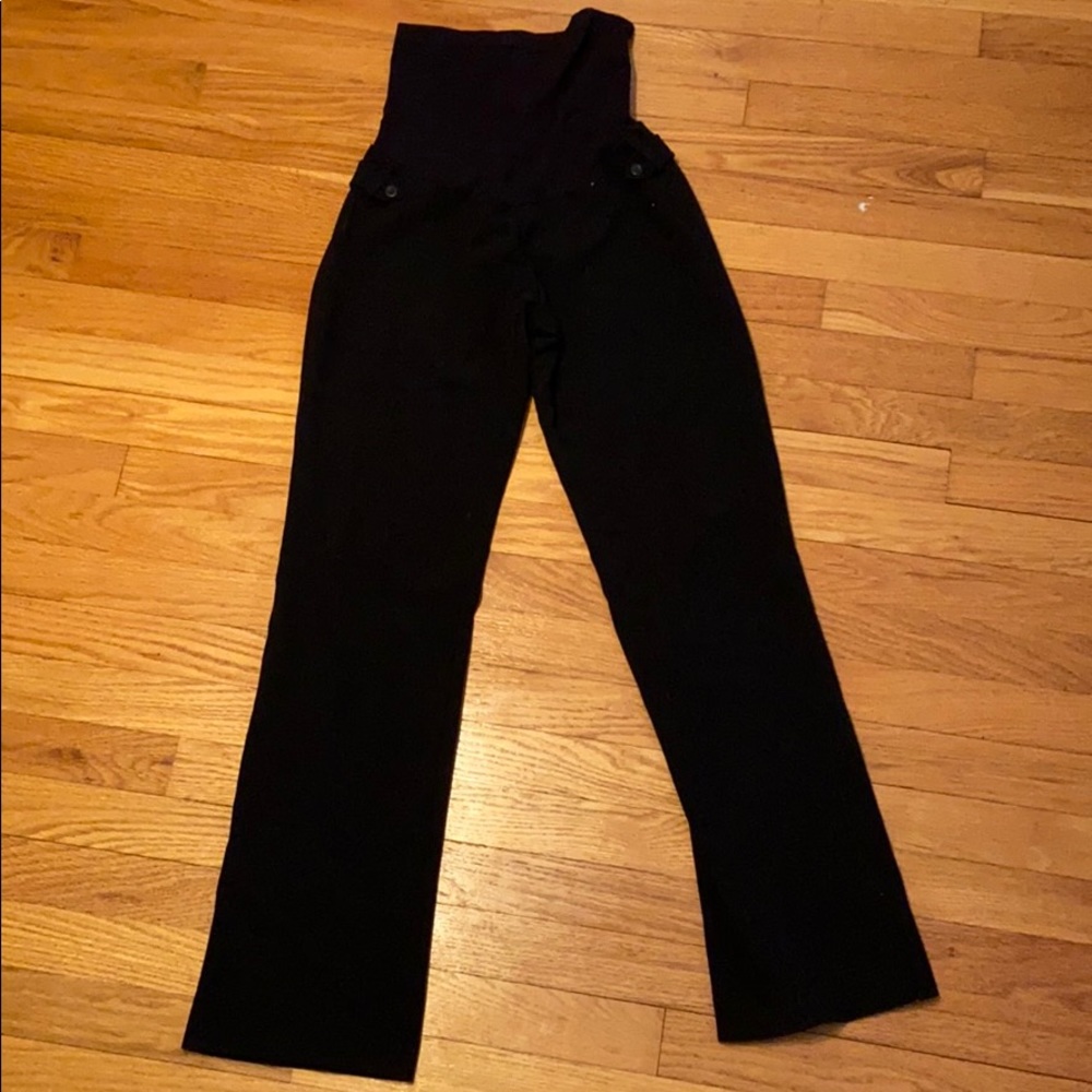 Black maternity pants